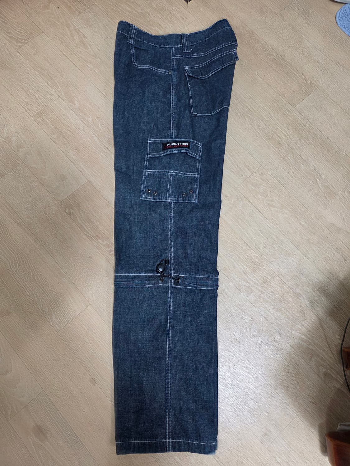 후부 투웨이 데님 카고 팬츠 32 상품이미지4