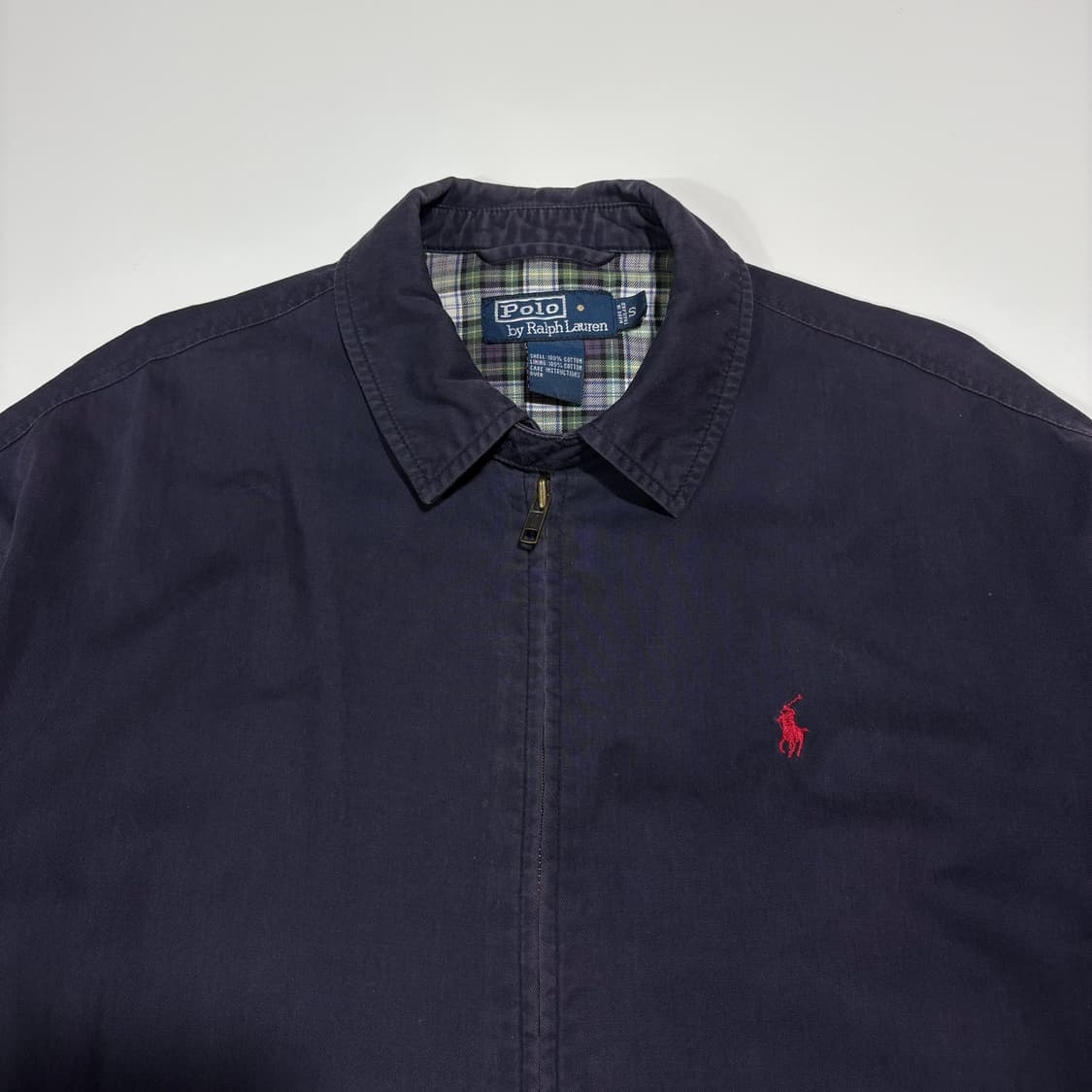 폴로 랄프로렌 네이비 코튼 집업 자켓 상품이미지3