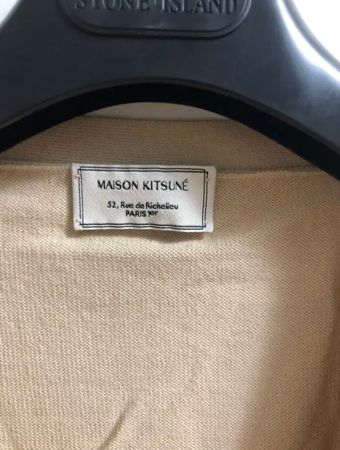 메종키츠네 정품 폭스 로고 가디건 상품이미지5