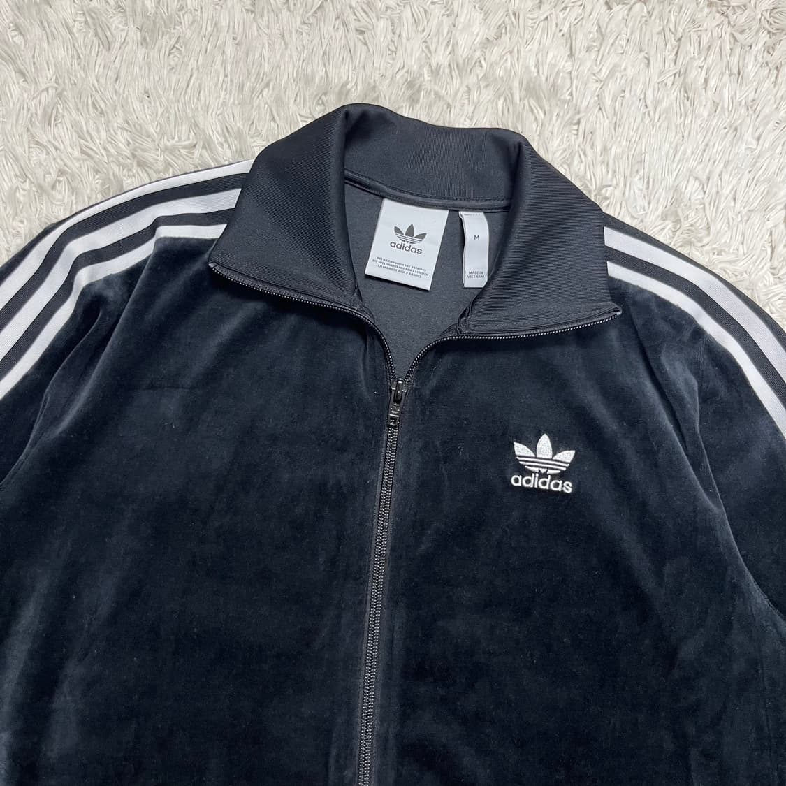 Adidas black velvet cozy jersey 상품이미지5