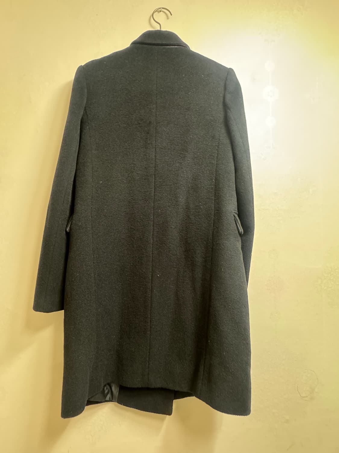 클럽모나코 블랙 더블 코트 XS  상품이미지4