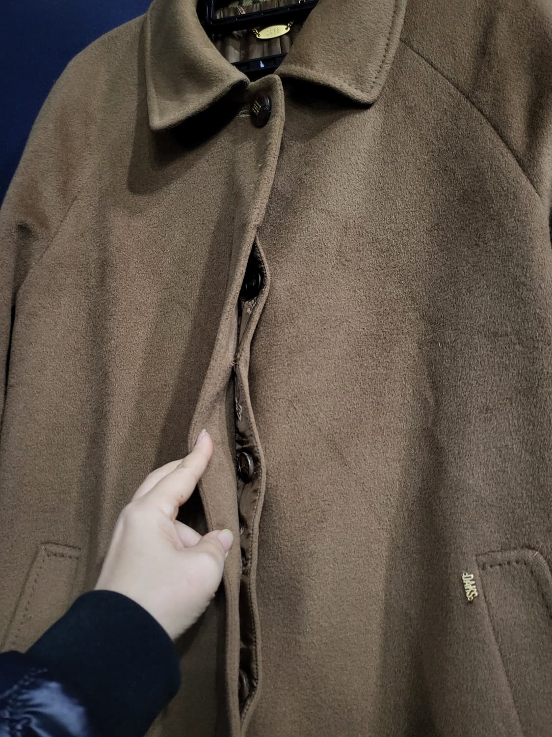 닥스 울.캐시미어 혼방 코트 상품이미지4