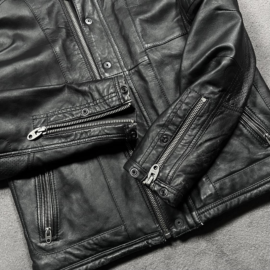 G-Star Raw 지스타 로우 바이커 MFD 레더 자켓 상품이미지4