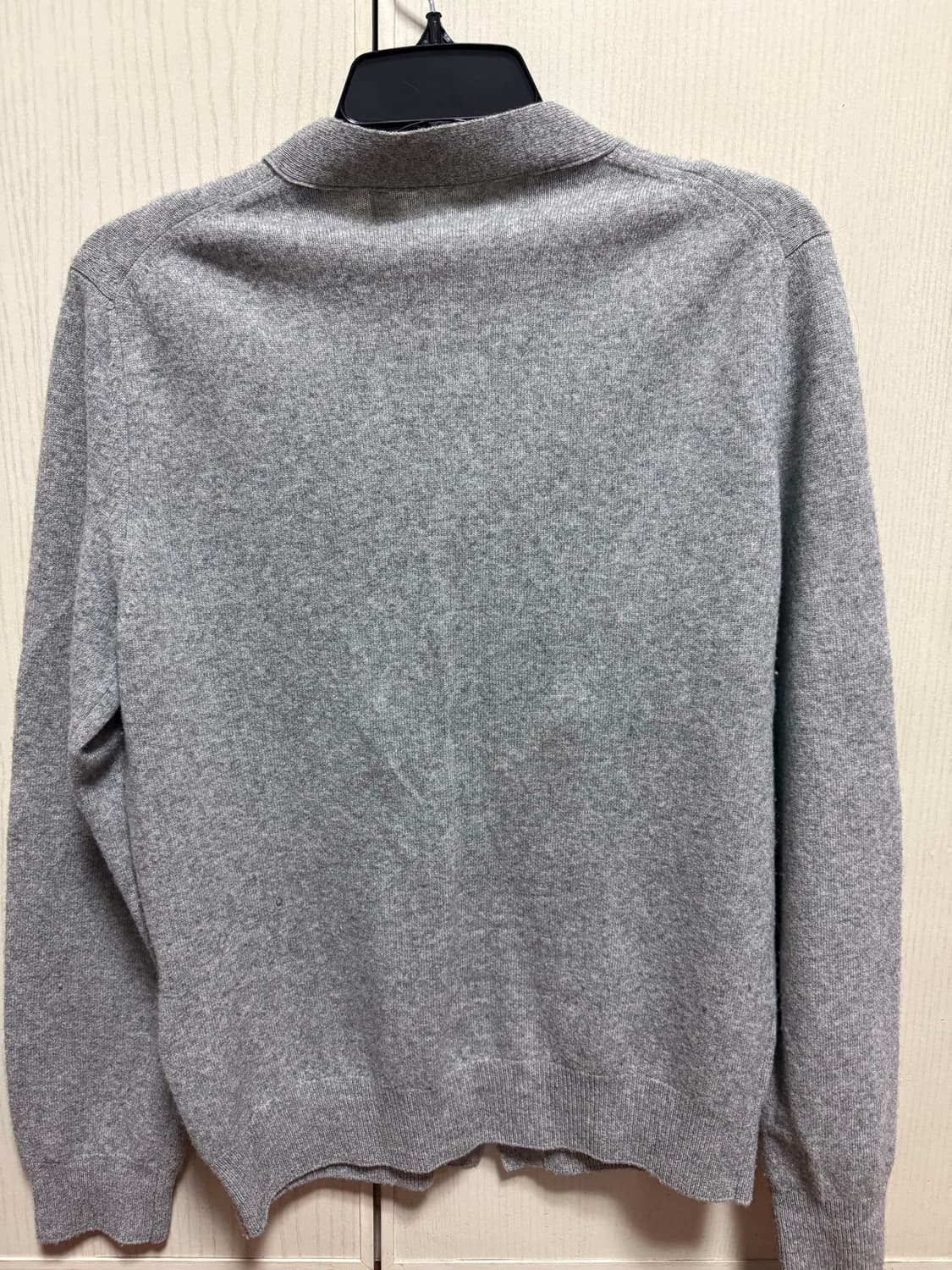 꼼데가르송 블랙 하트 니트 가디건 그레이 상품이미지3