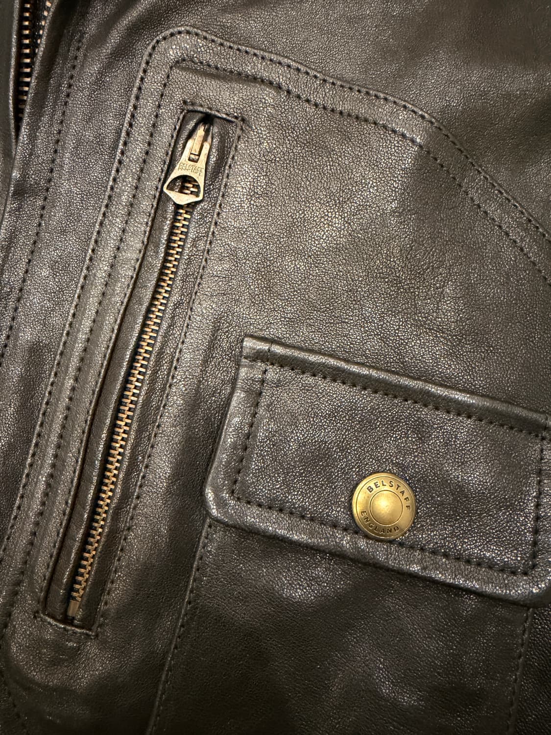 벨스타프 머스탱 d-pocket 가죽 자켓 상품이미지4