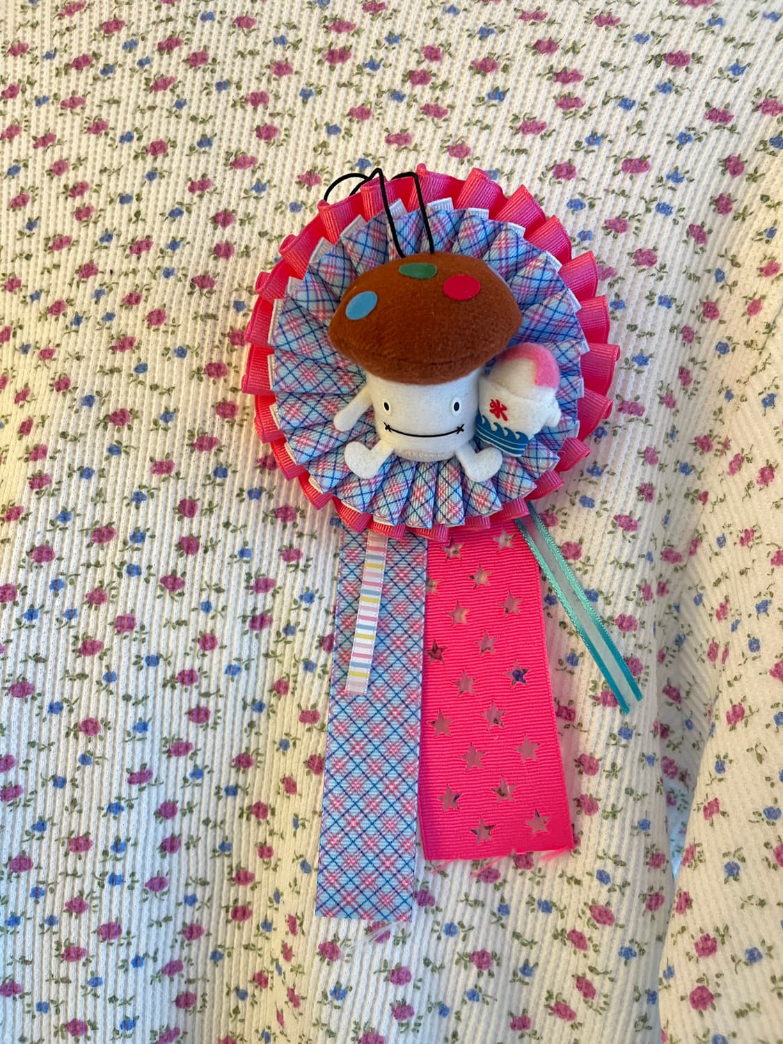 꽃무늬 와플 후드티 + 로제트 세트 🧇 상품이미지8