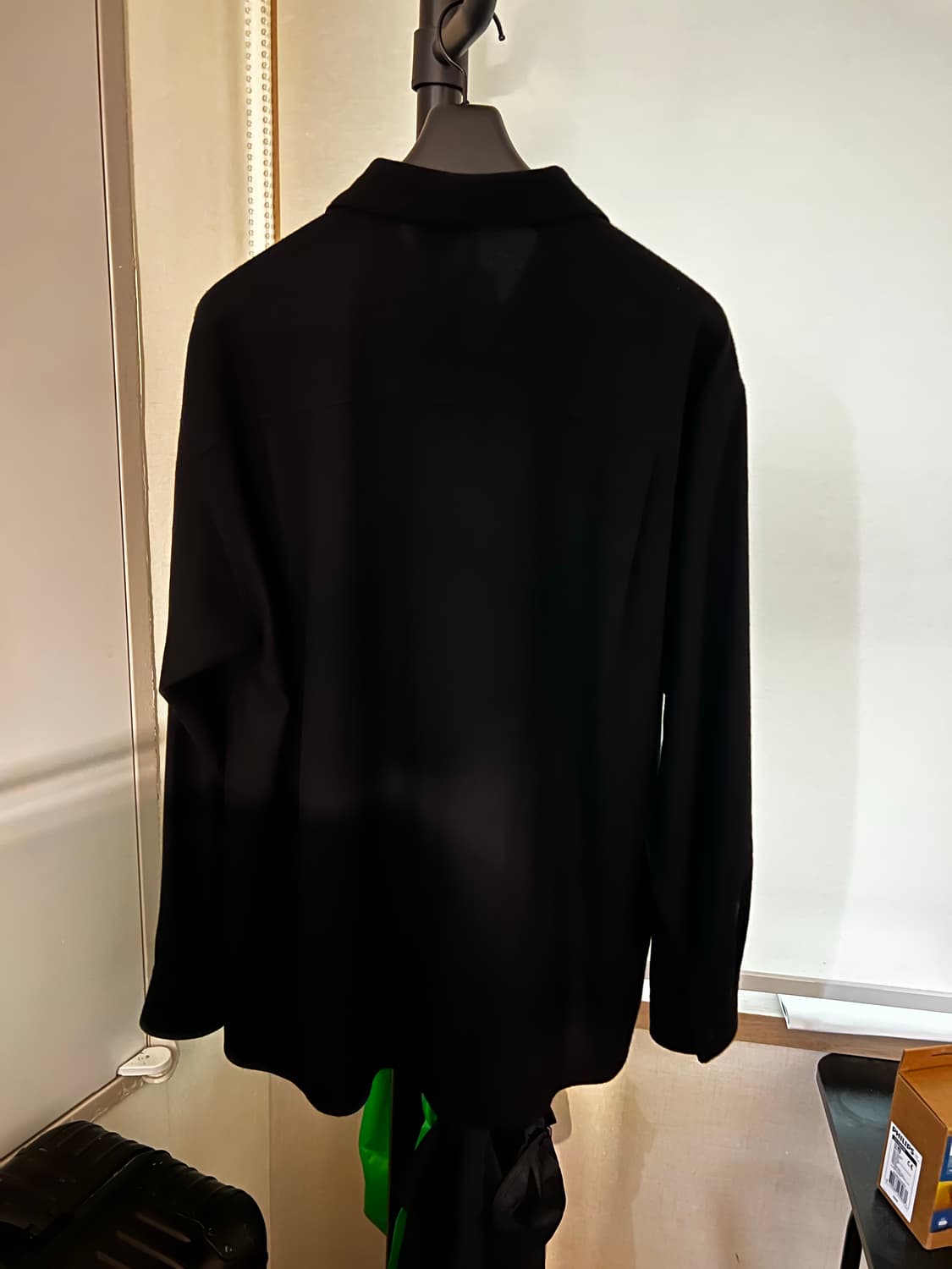 (새상품) 오라리 25ss 에어리 캐시미어 셔츠 블루종 4사이즈 상품이미지3