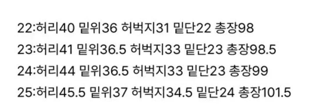 Ymclky m47팬츠 25사이즈 상품이미지6