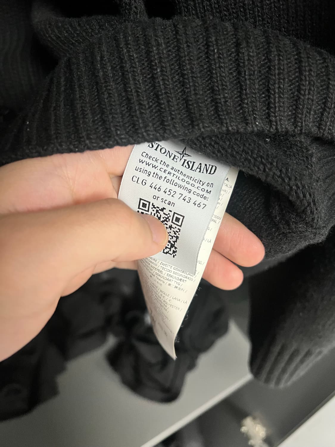 스톤아일랜드 니트가디건 집업 상품이미지4