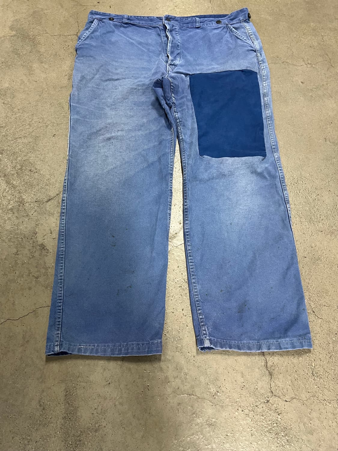 OLD VINTAGE HARD FADED FRENCH 프렌치워크팬츠 상품이미지4
