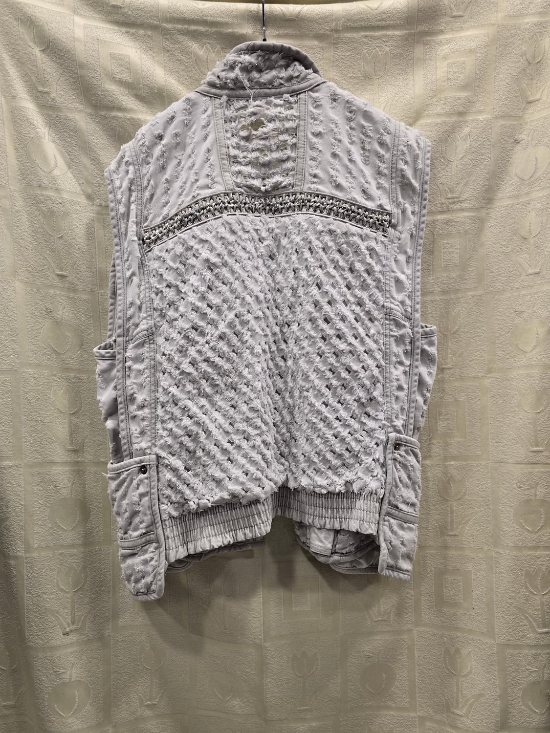 오브제 Oblee  데미지 데님조끼 프리사이즈 상품이미지5