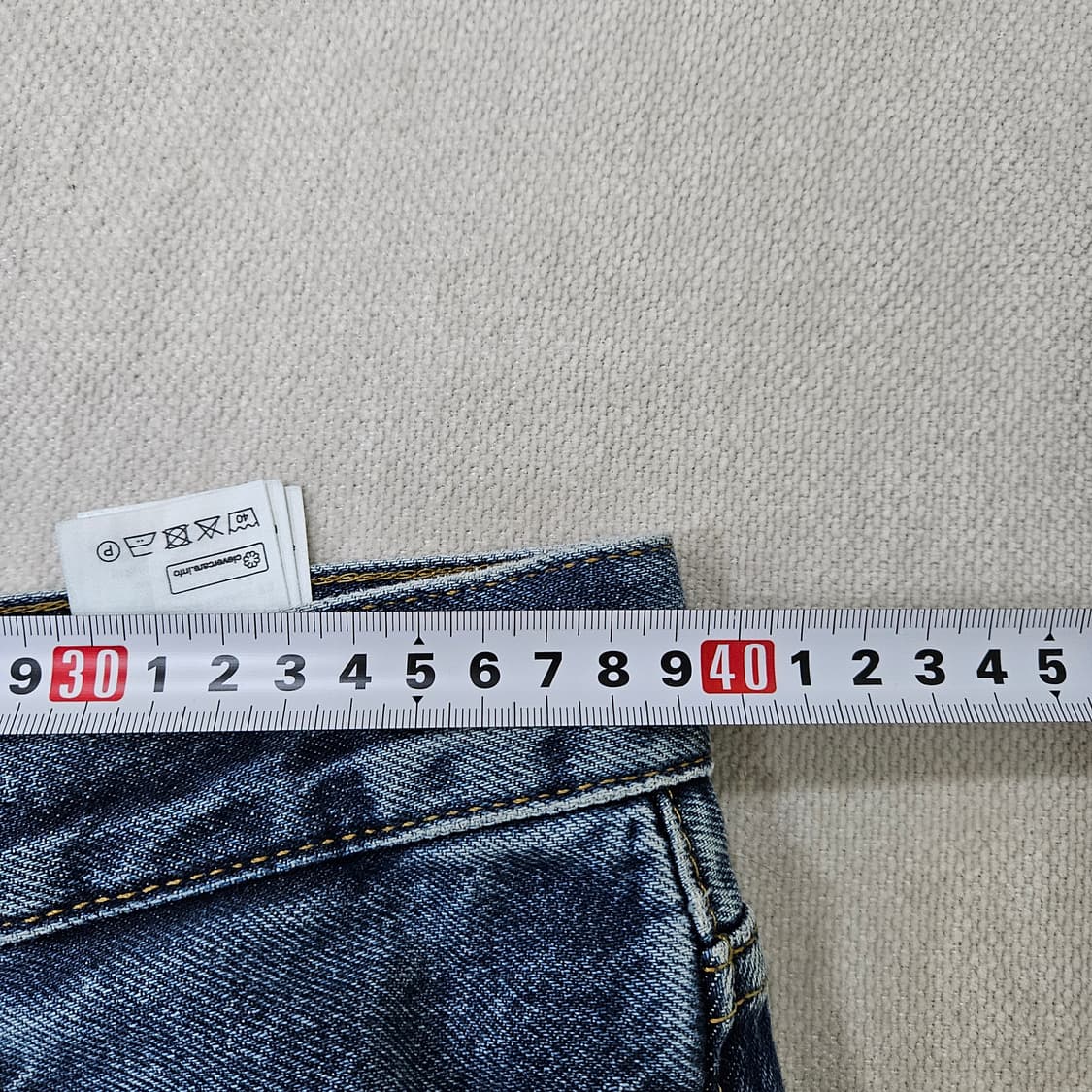 28/32 코스 여성 슬림핏 데님 팬츠 0316Y 상품이미지5