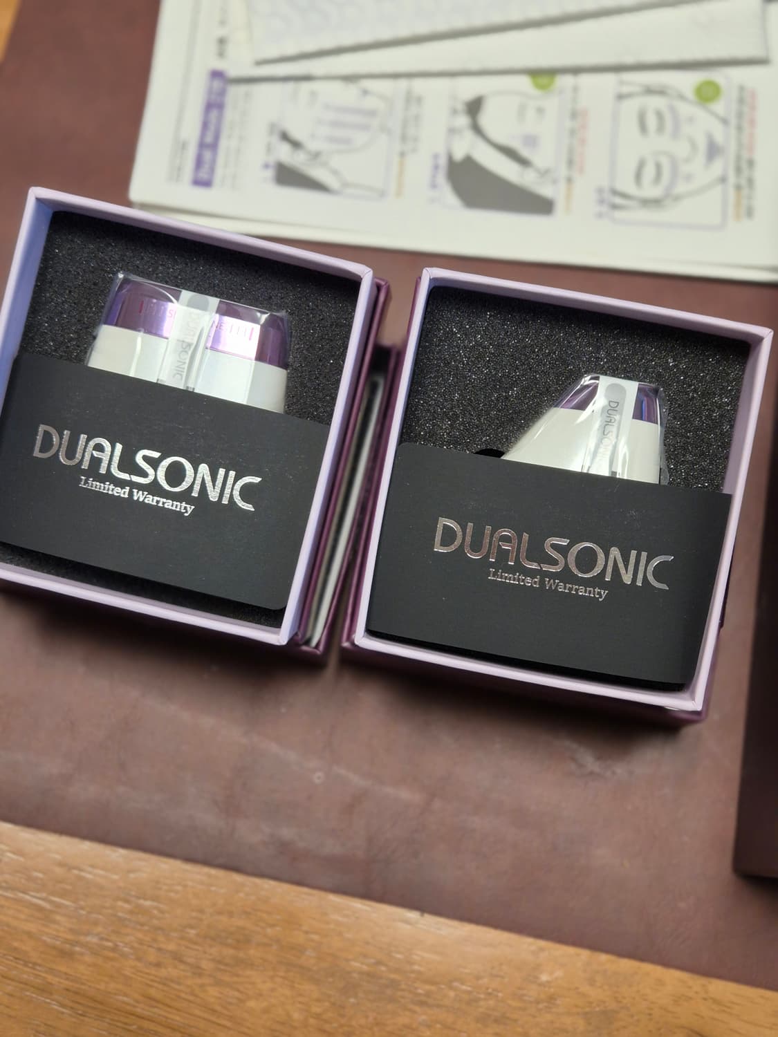 (풀셋트)기기2개 듀얼소닉 +듀얼소닉 프로페셔널알파 스티커그대로  상품이미지5