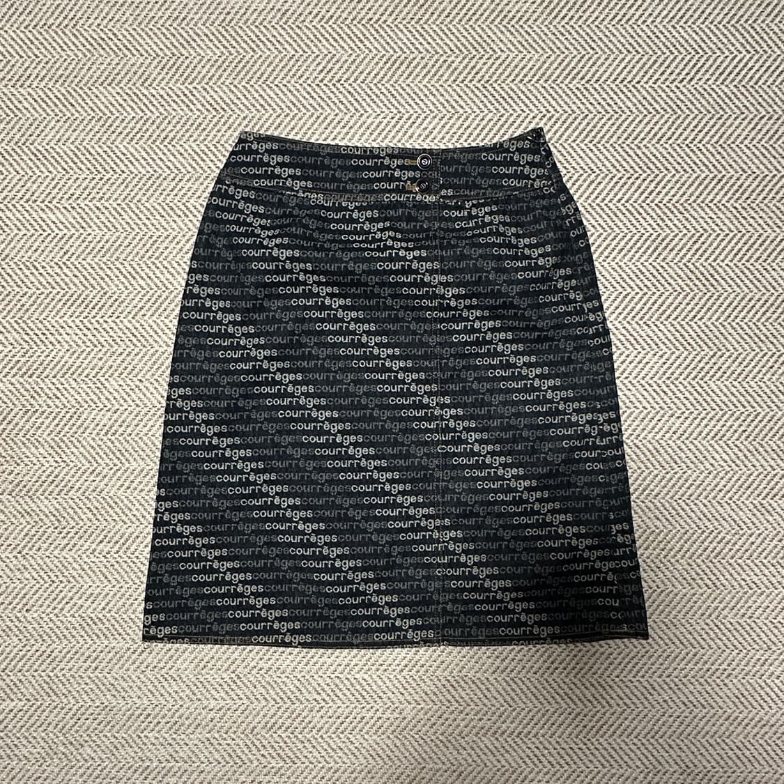 COURREGES japan made work skirt 상품이미지1