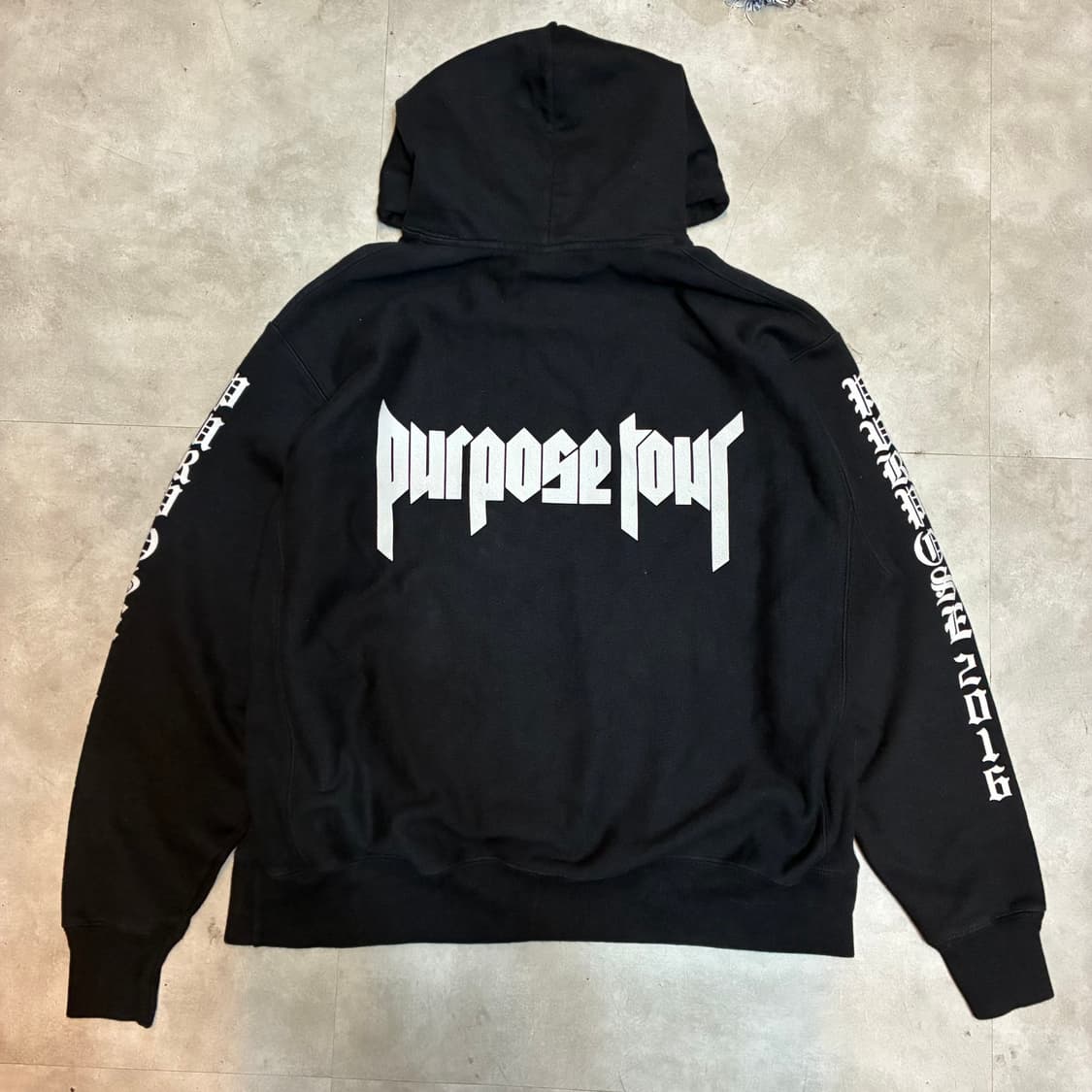 Justin Bieber Purpose 2016 STAFF HOODIE 상품이미지2