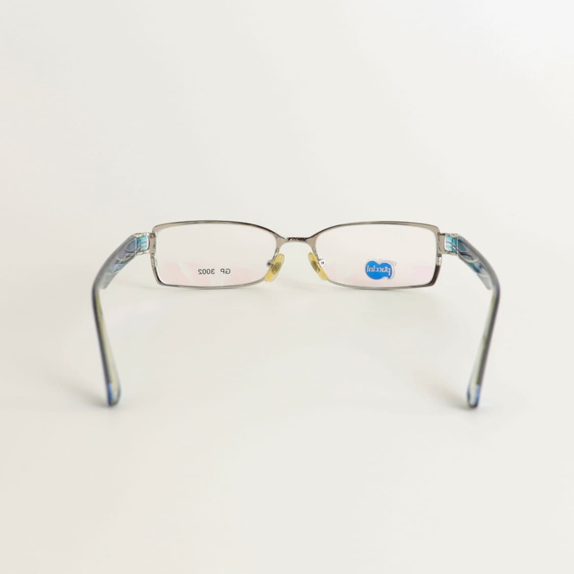 올드올즈 데드스탁 빈티지 블루 오션 스퀘어 메탈 안경 상품이미지3