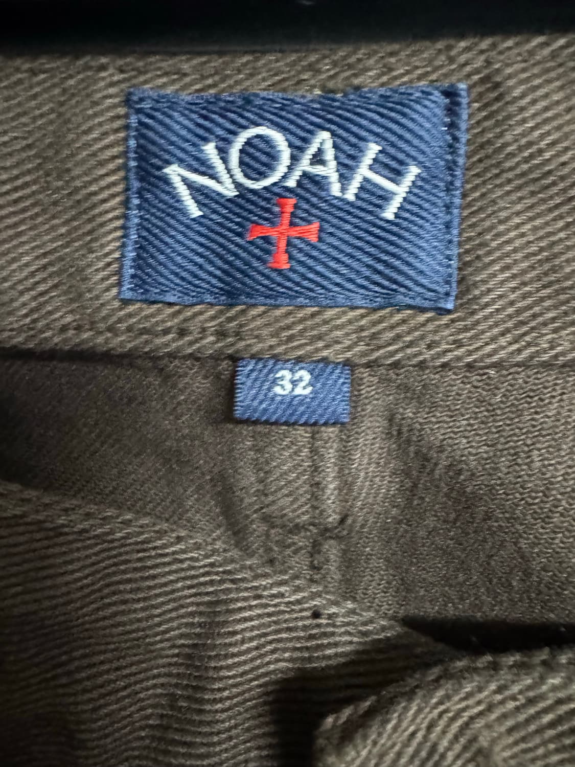 NOAH 노아시티하우스 브러시드 플리츠 진 퍼지 32사이즈 상품이미지3