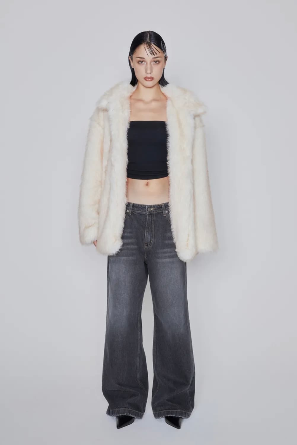 AFTERHOURS 애프터아워즈 OVERSIZED FUR JACKET ( 상품이미지2