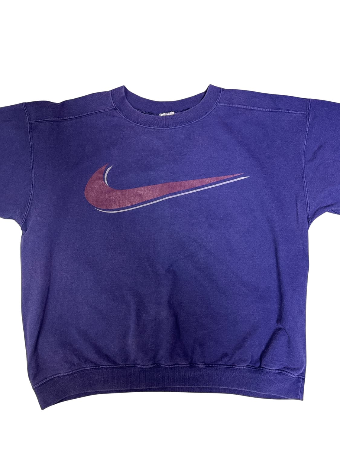 빈티지 90s 올드 나이키 빅로고 스우쉬 크루넥 맨투맨 XL 상품이미지2
