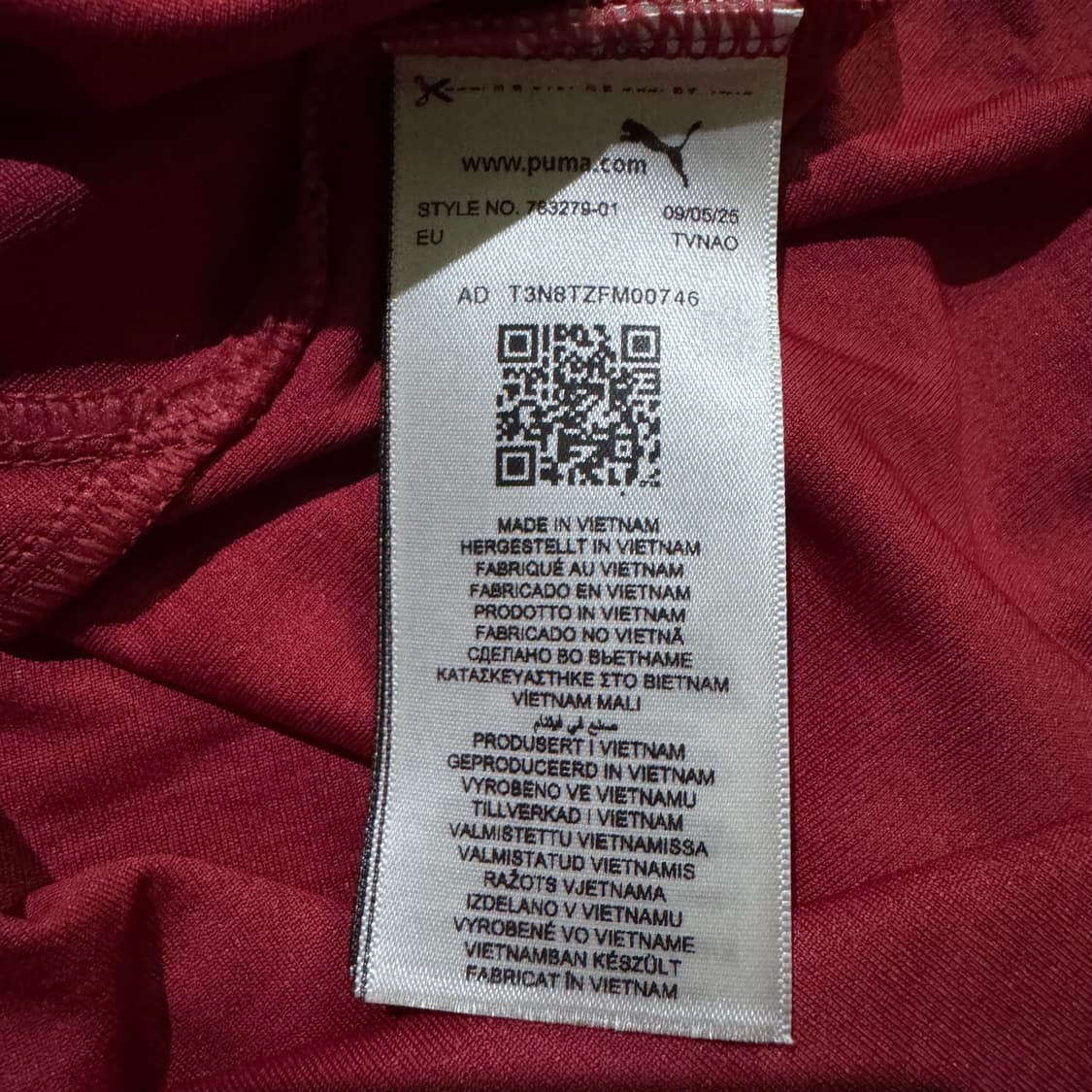 2026 퓨마 포루투갈 #CR7 호날두 긴팔 유니폼  상품이미지7