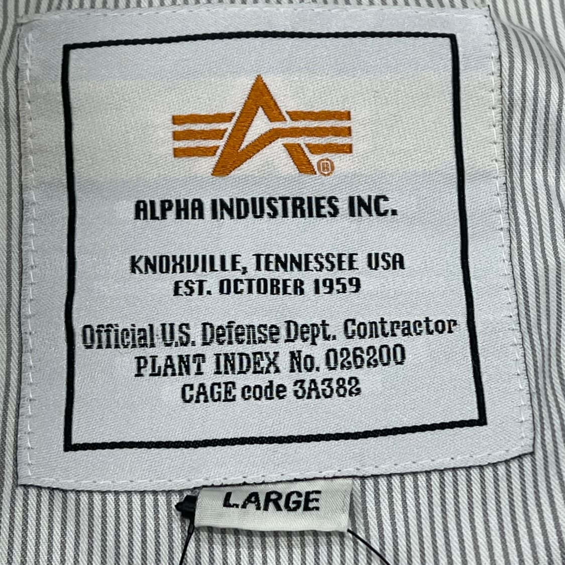 알파인더스트리 화이트 ma-1 점퍼 s10738 상품이미지9