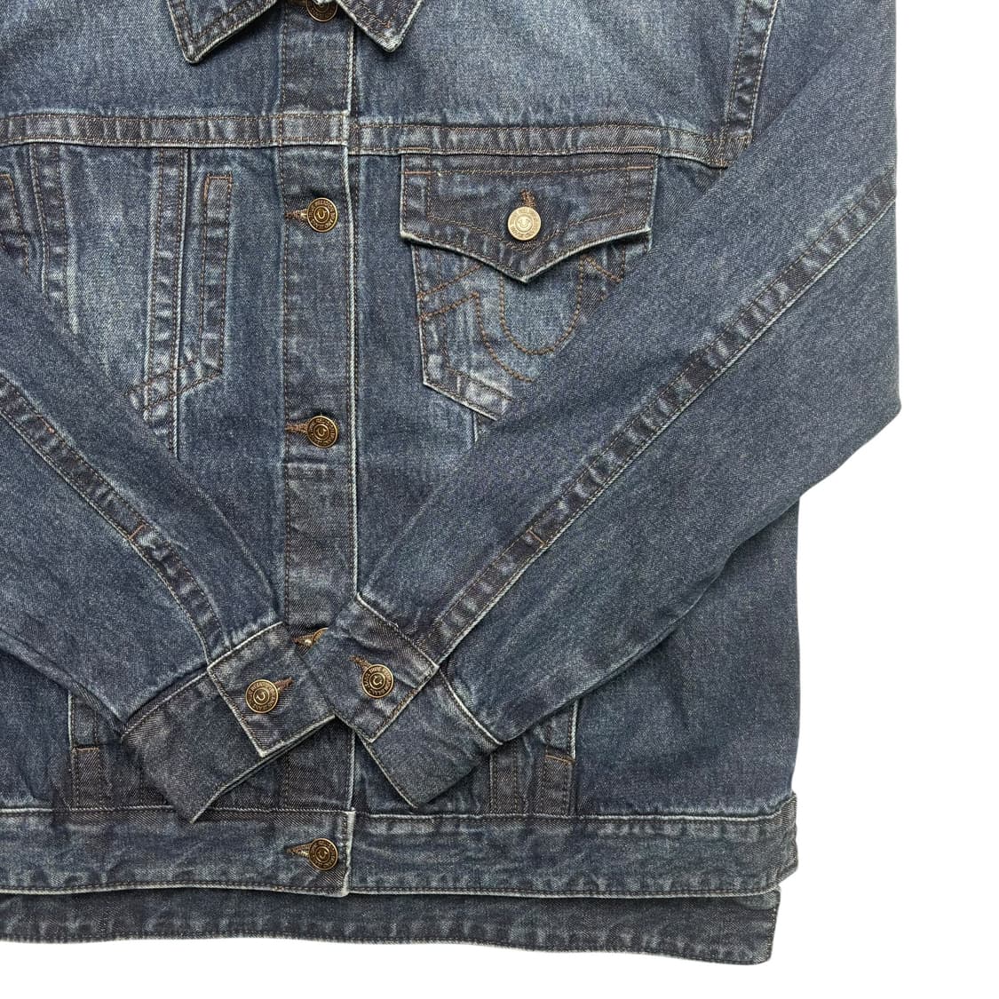 트루 릴리전 베이직 데님 자켓 M 상품이미지3