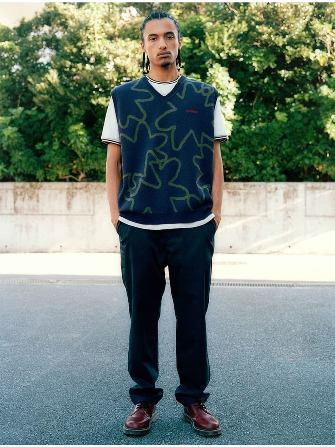 썬러브 니트 베스트 상품이미지1