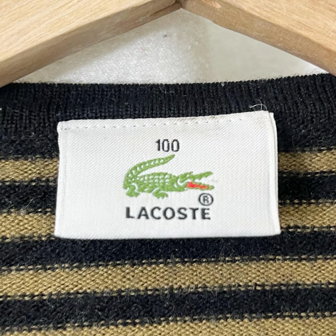 라코스테 스트라이프 라운드 니트 상품이미지5