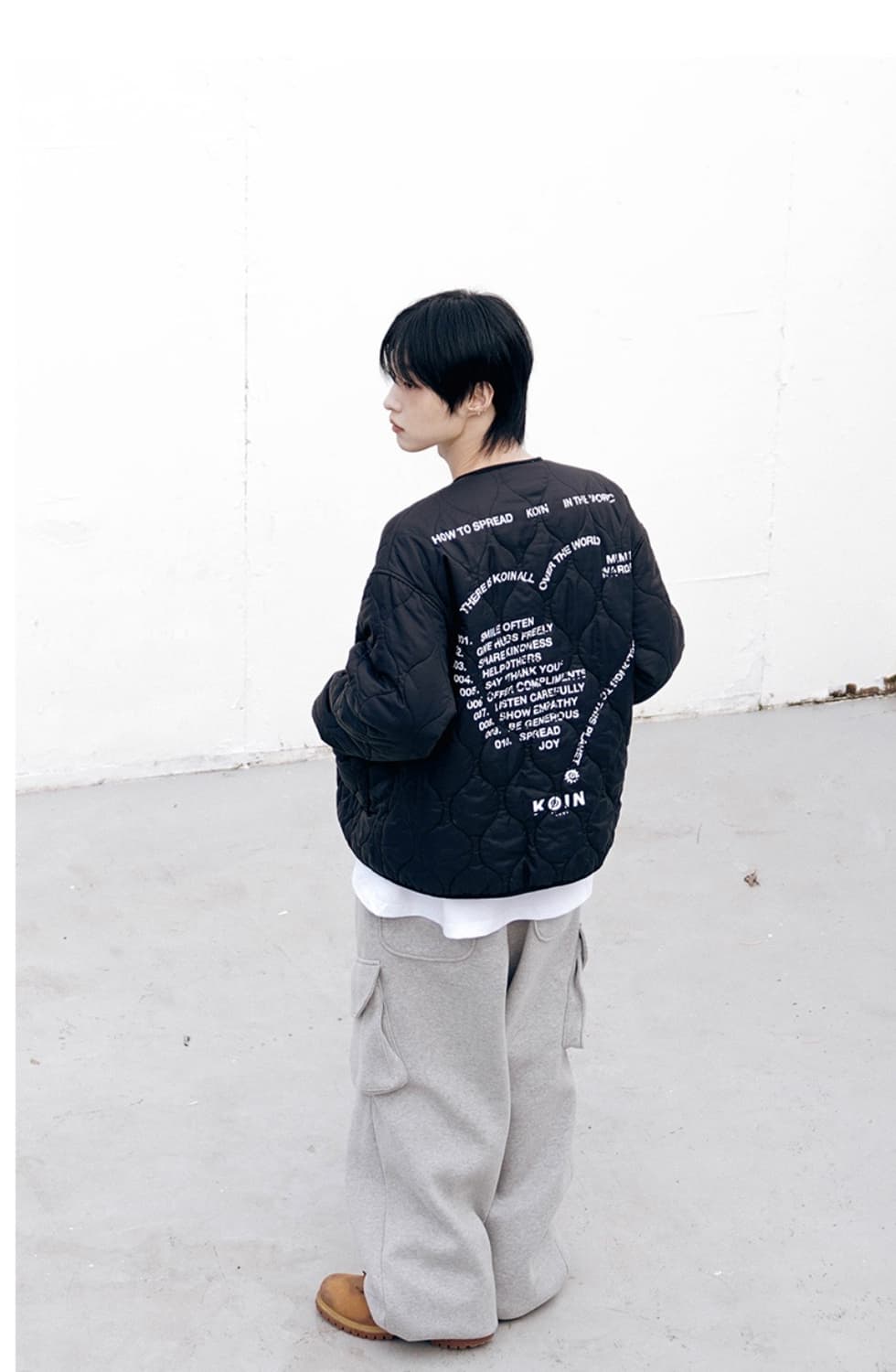 밈더워드로브 [KOIN SEOUL X MIMTHE] 러브레터 퀼팅 자켓 상품이미지2