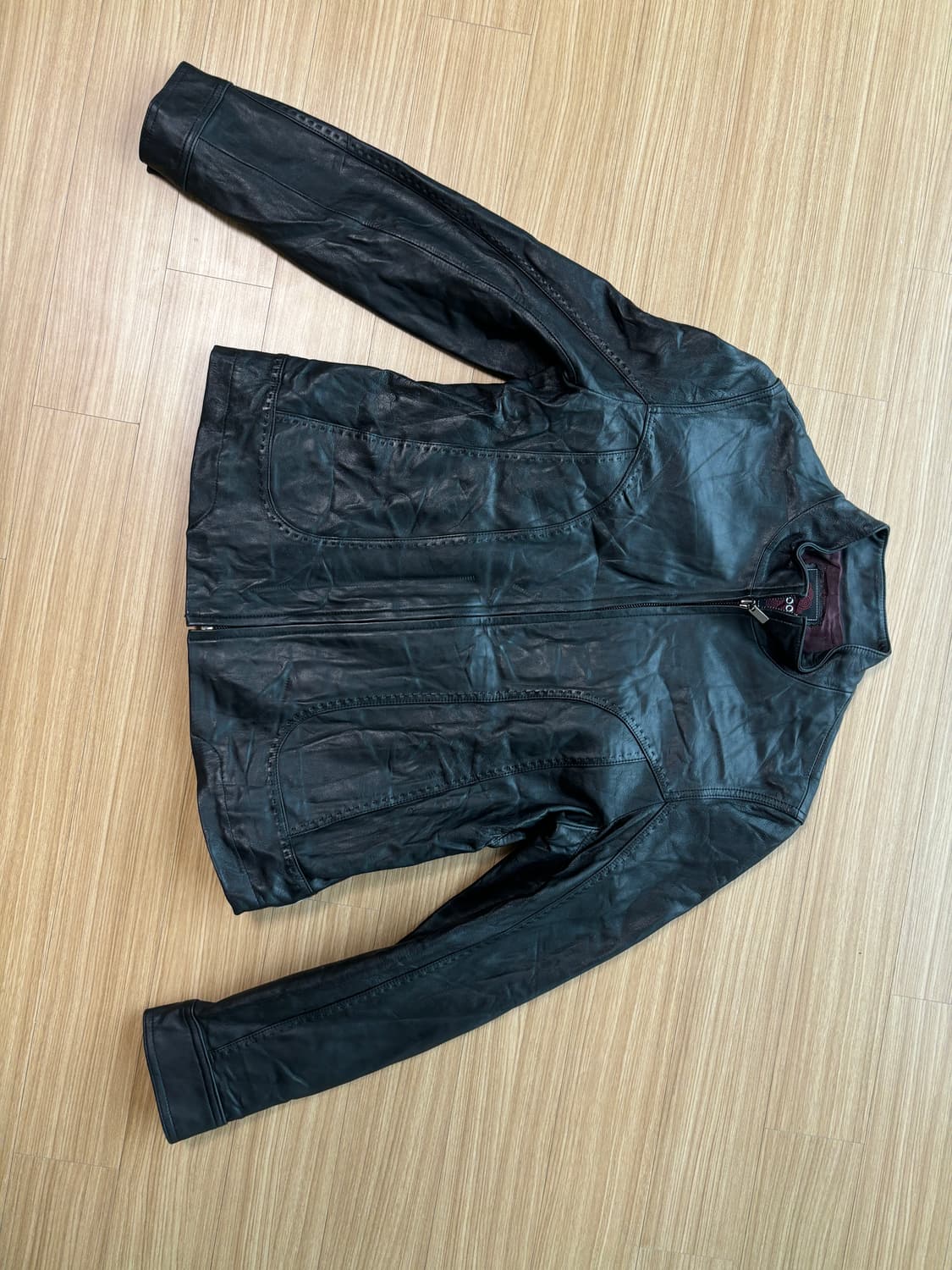 재패니즈 블랙 레더자켓 상품이미지7