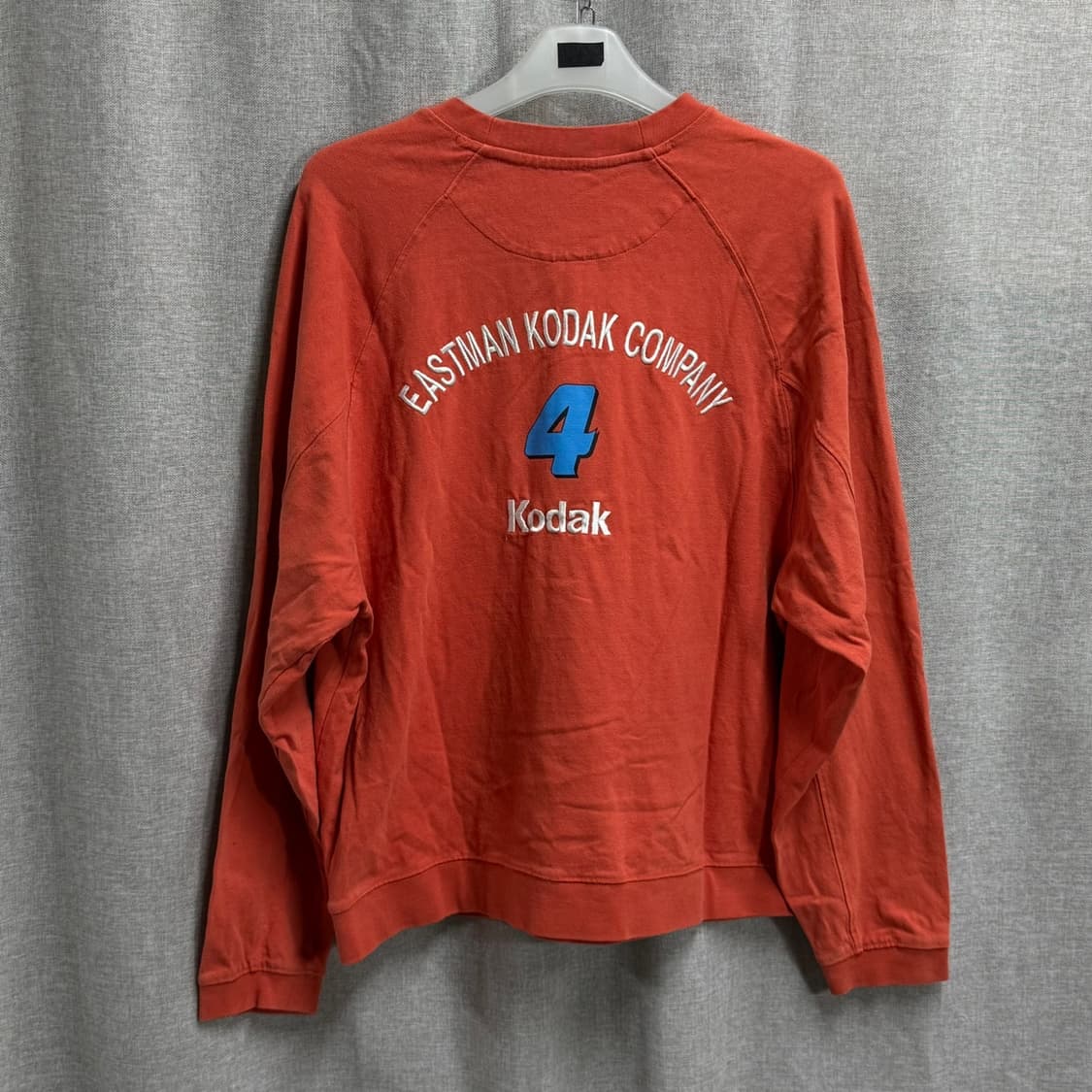 [XL] 코닥(KODAK) 나스카 레이싱 그래픽 피그먼트 긴팔티 상품이미지4