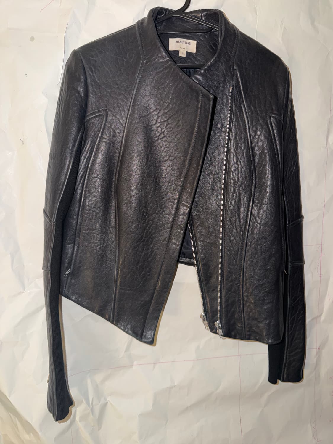 헬무트랭 01aw 레더재킷 상품이미지2