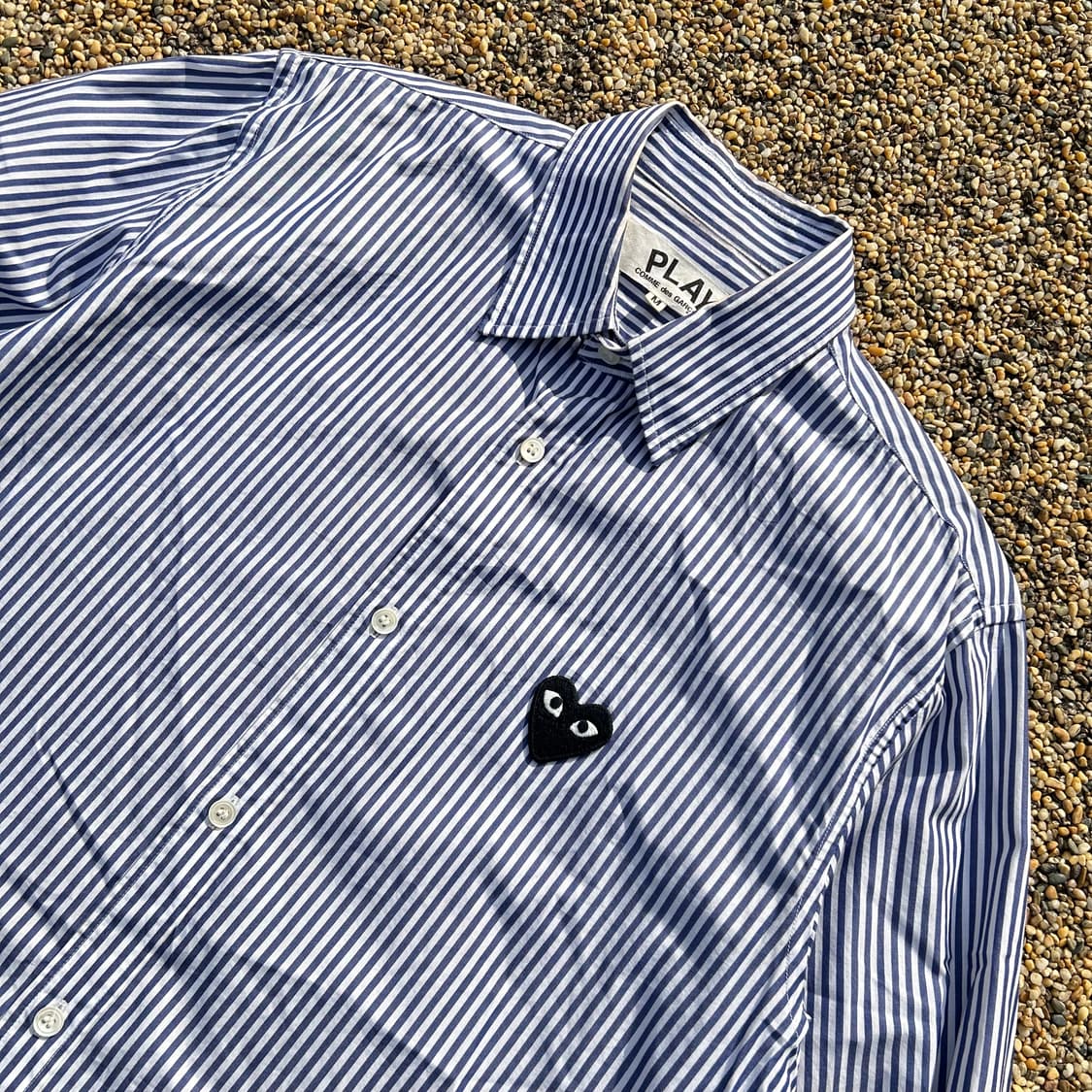 꼼데가르송(Comme des garcons)블랙와팬 스트라이프 셔츠 상품이미지2