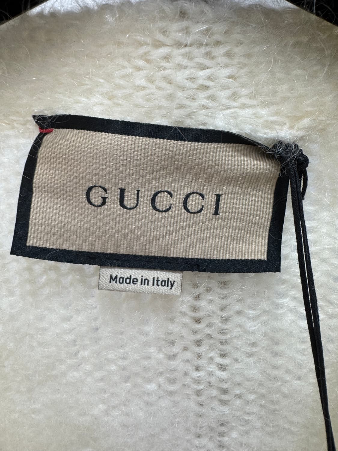 새상품 백화점판 구찌 모헤어 가디건 XS 상품이미지4