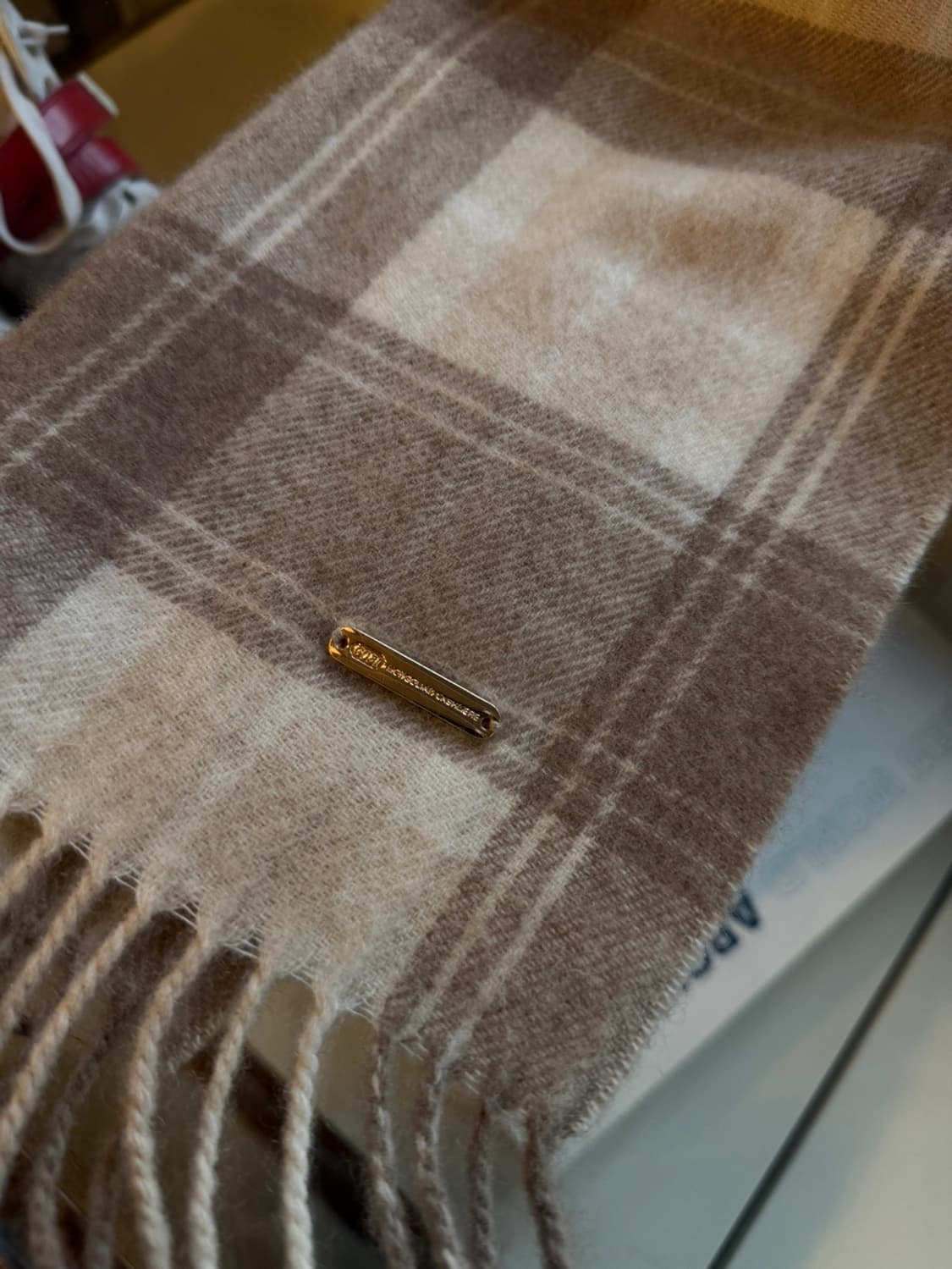 고비 캐시미어 머플러 상품이미지5