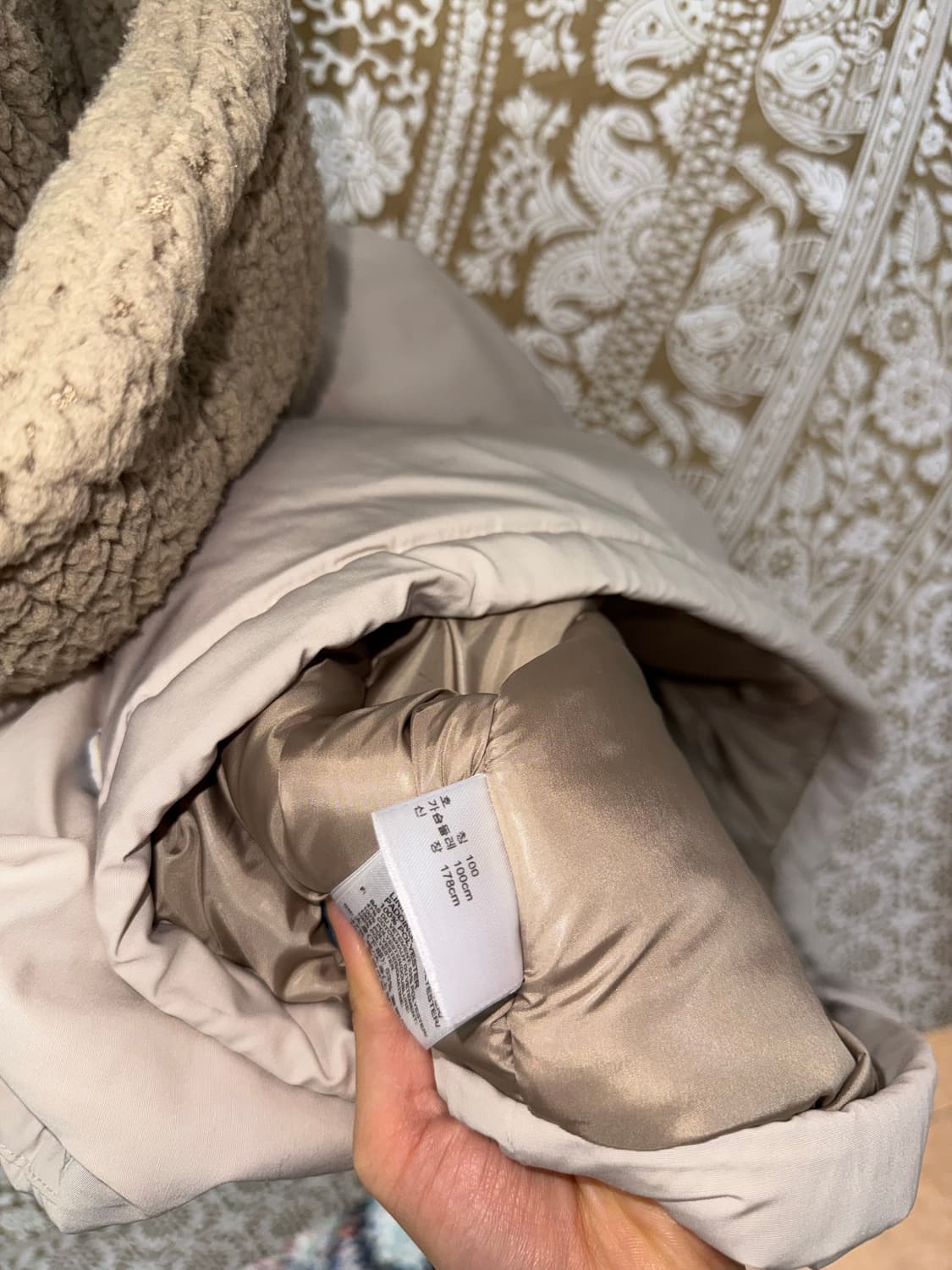 아디다스 오리지널 로고 양털 패딩조끼  상품이미지9