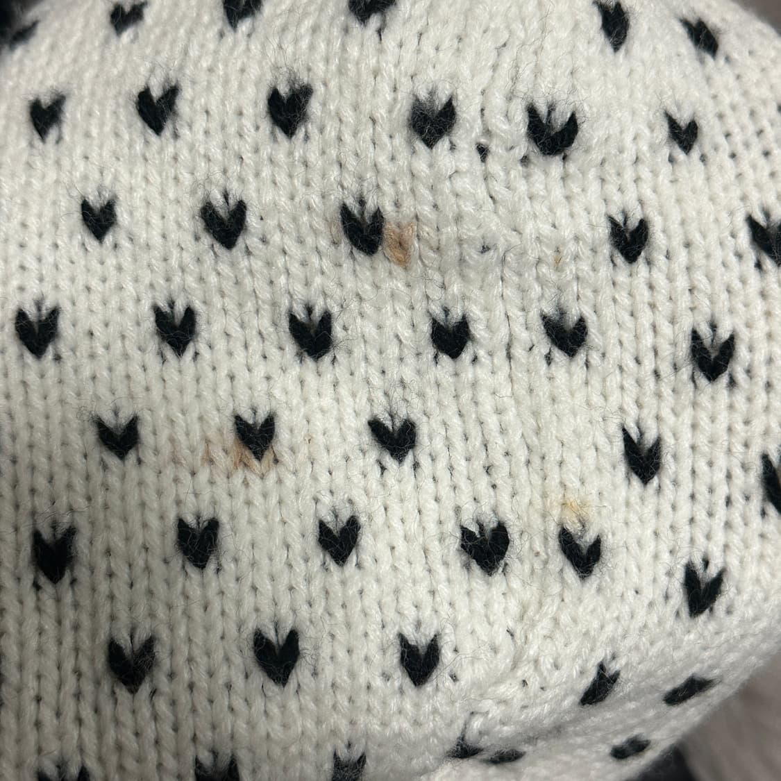 빈티지 니혼진 너드 노르딕 양털 후드 가디건 상품이미지7