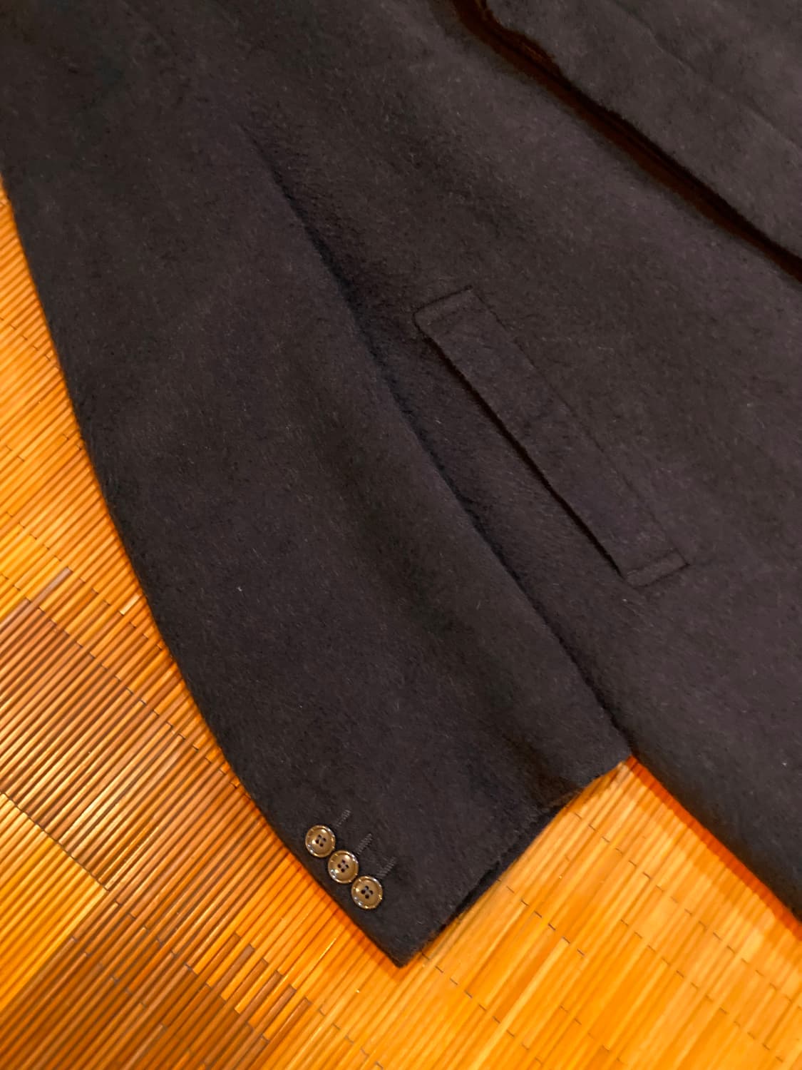 JPN vtg 싱글 캐시미어 코트 상품이미지5