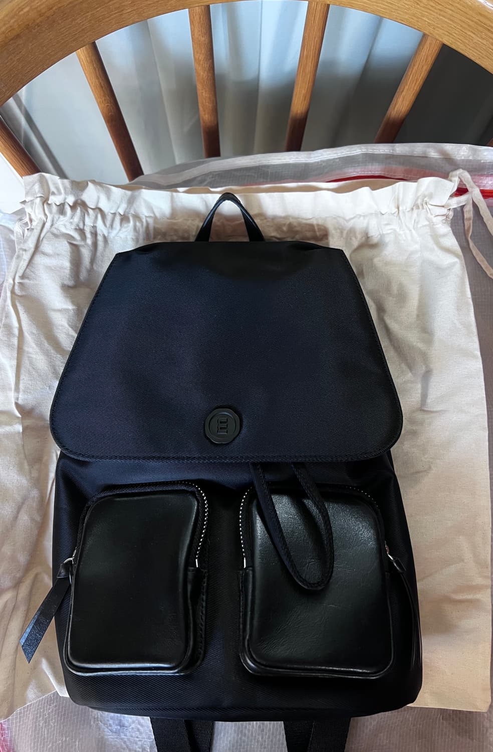 미닛뮤트 클로 백팩 블랙 상품이미지3