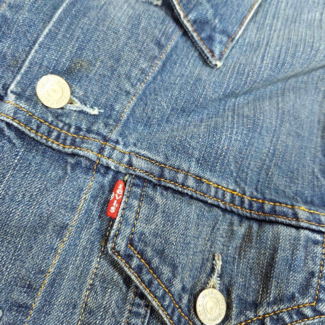 리바이스(Levis) 72530 빈티지 트러커 자켓 S size 상품이미지3