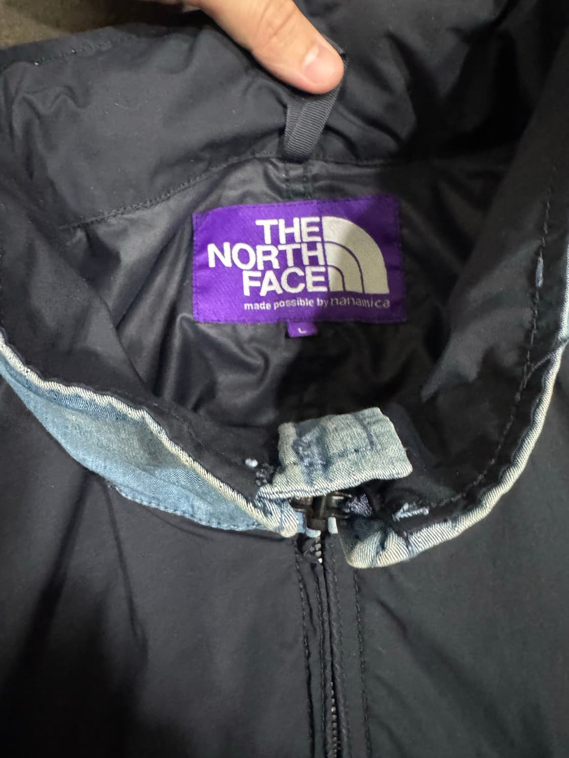 노수페이스 퍼플라벨 인디고 마운틴 윈드  상품이미지3