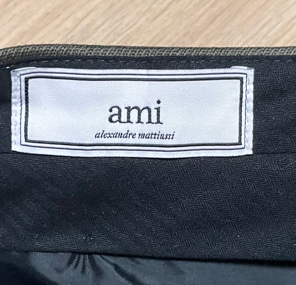 아미 ami 캐롯핏 크롭 팬츠 36 상품이미지3