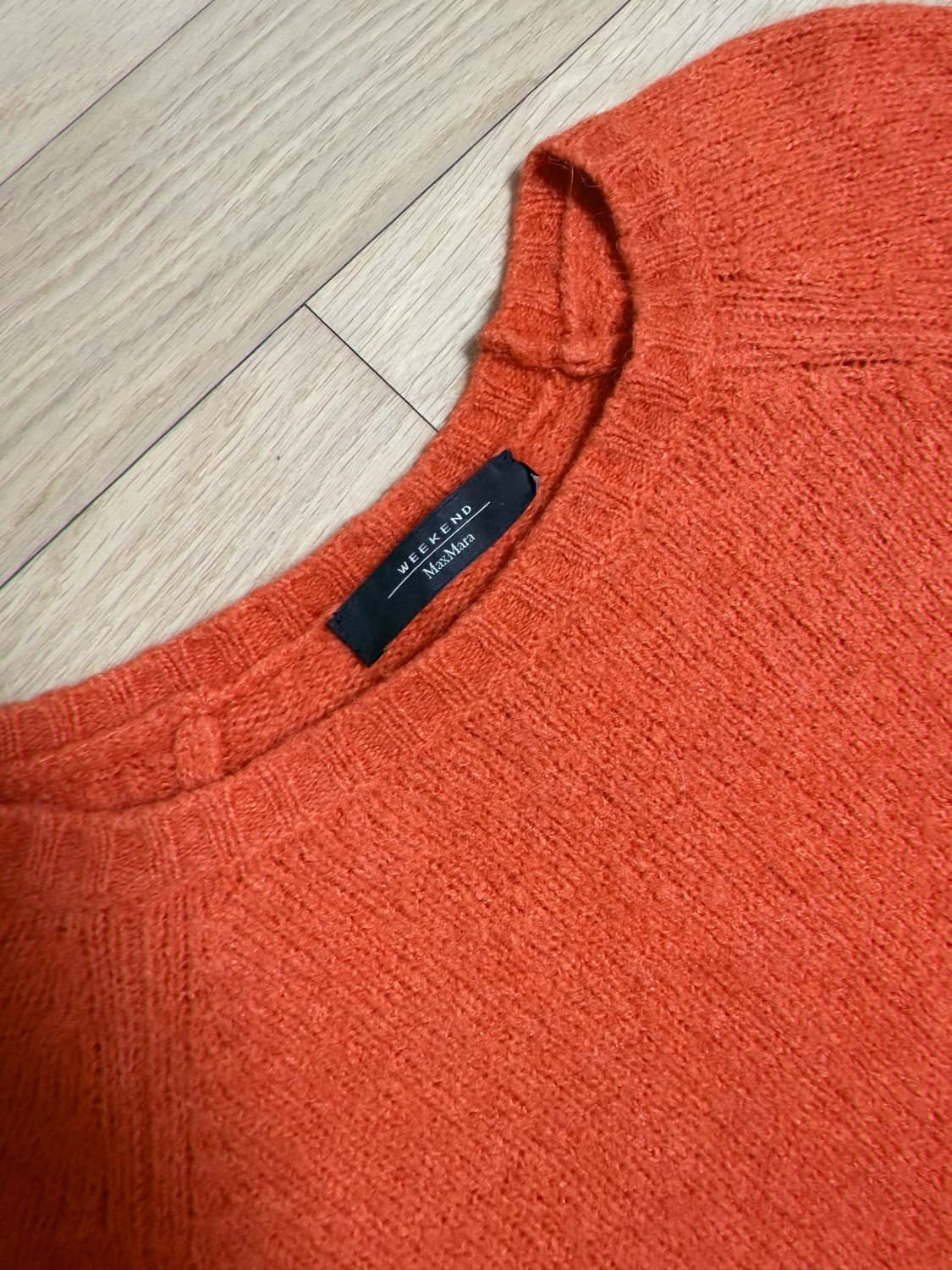 막스마라 위켄드 오렌지 니트 상품이미지1
