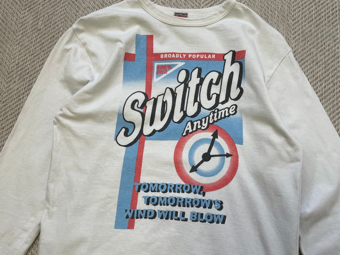 빈티지 swich anytime 롱슬리브 상품이미지2