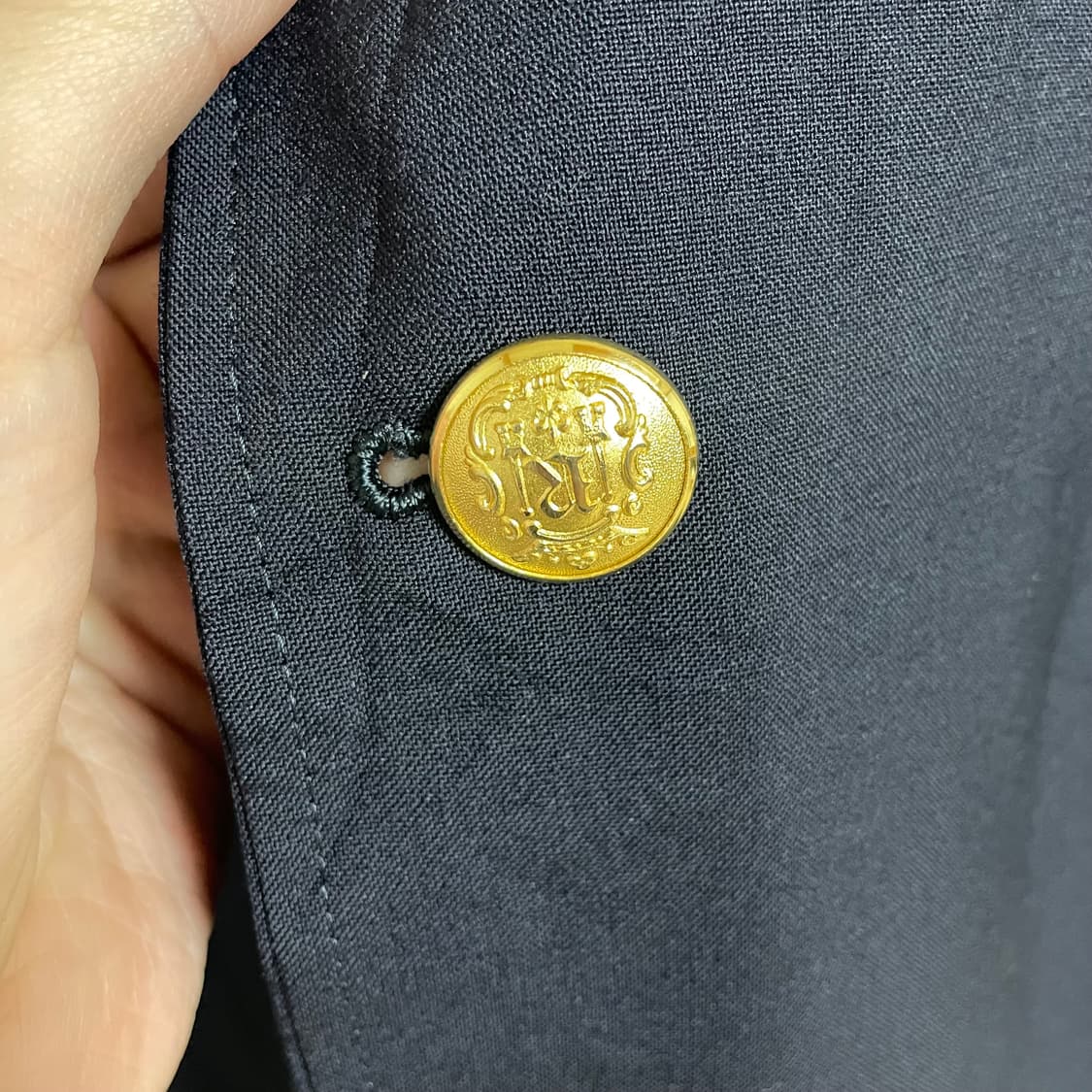 제이프레스 금장 블레이저 자켓 / 네이비, M 상품이미지6