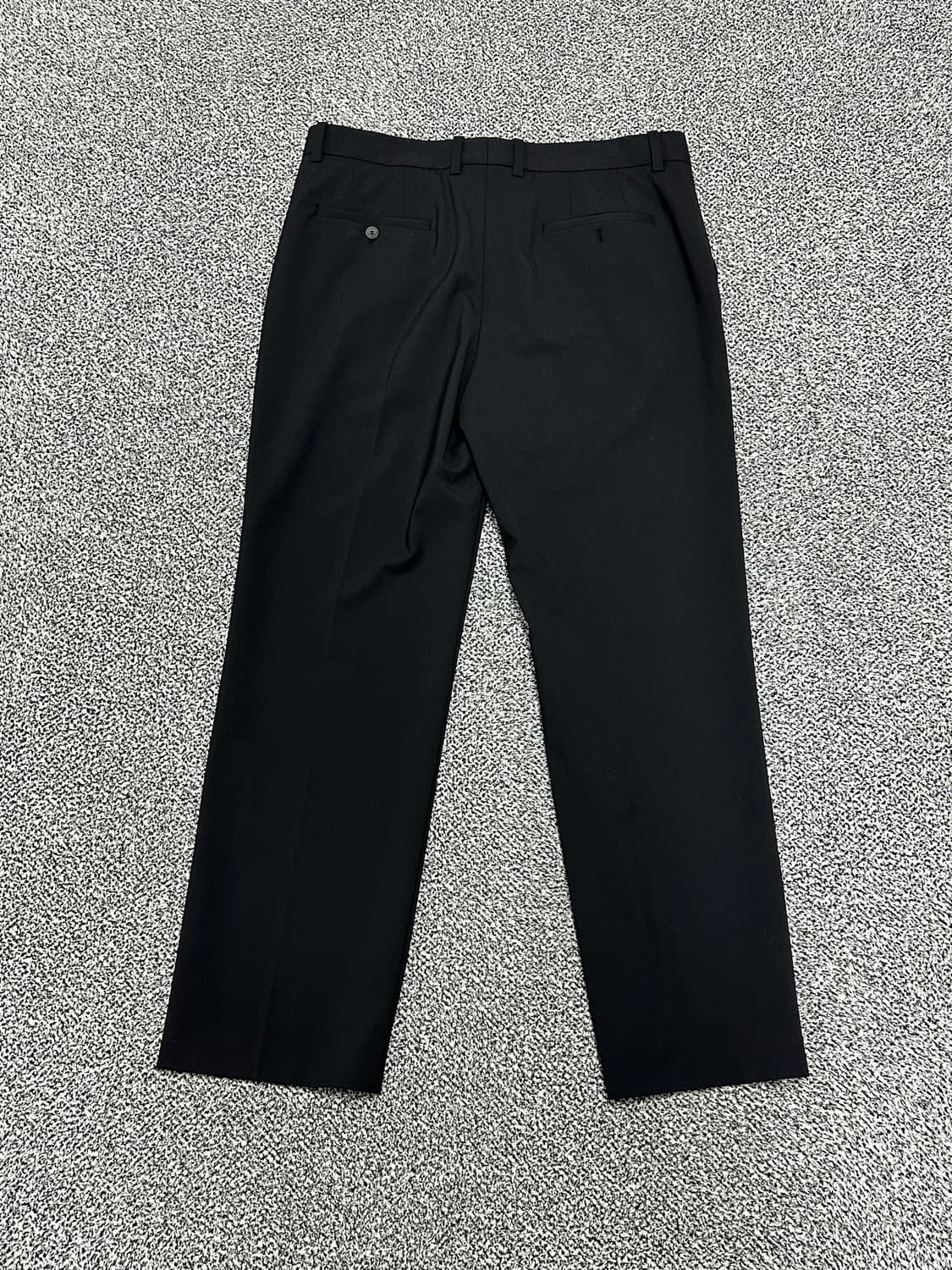 솔리드옴므 24년식 최신형 슬랙스 블랙 바지 상품이미지5