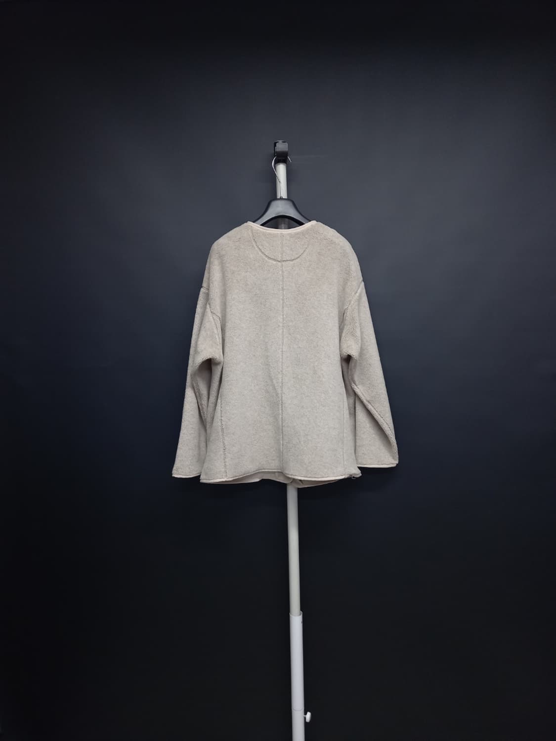 톰보이 춘추동 부클비숑 루즈박시핏 점퍼 F 44-77 상품이미지2