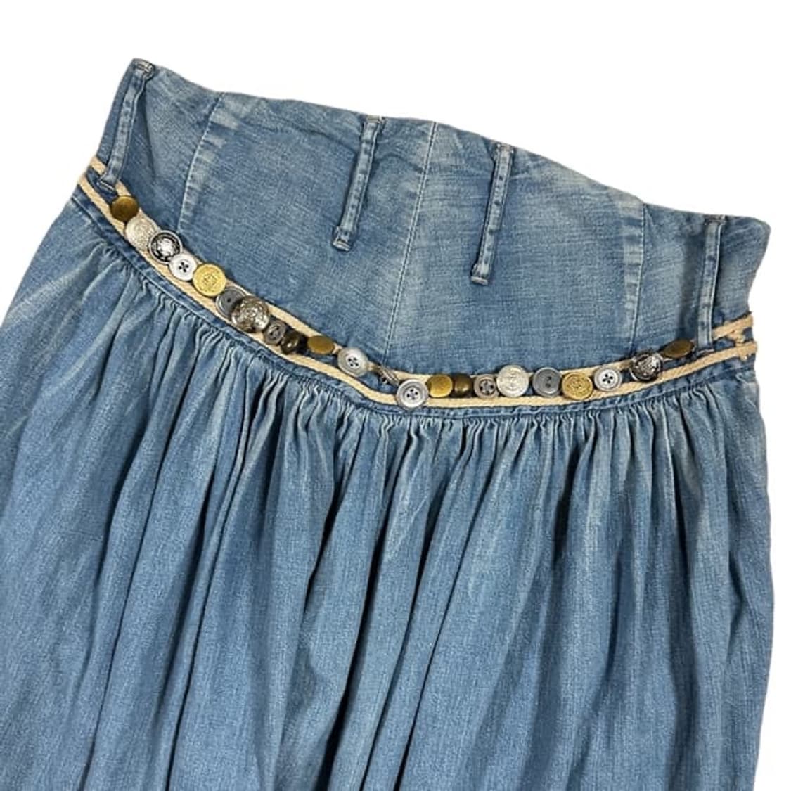 캐피탈 팬츠 KAPITAL denim flare pants 상품이미지5