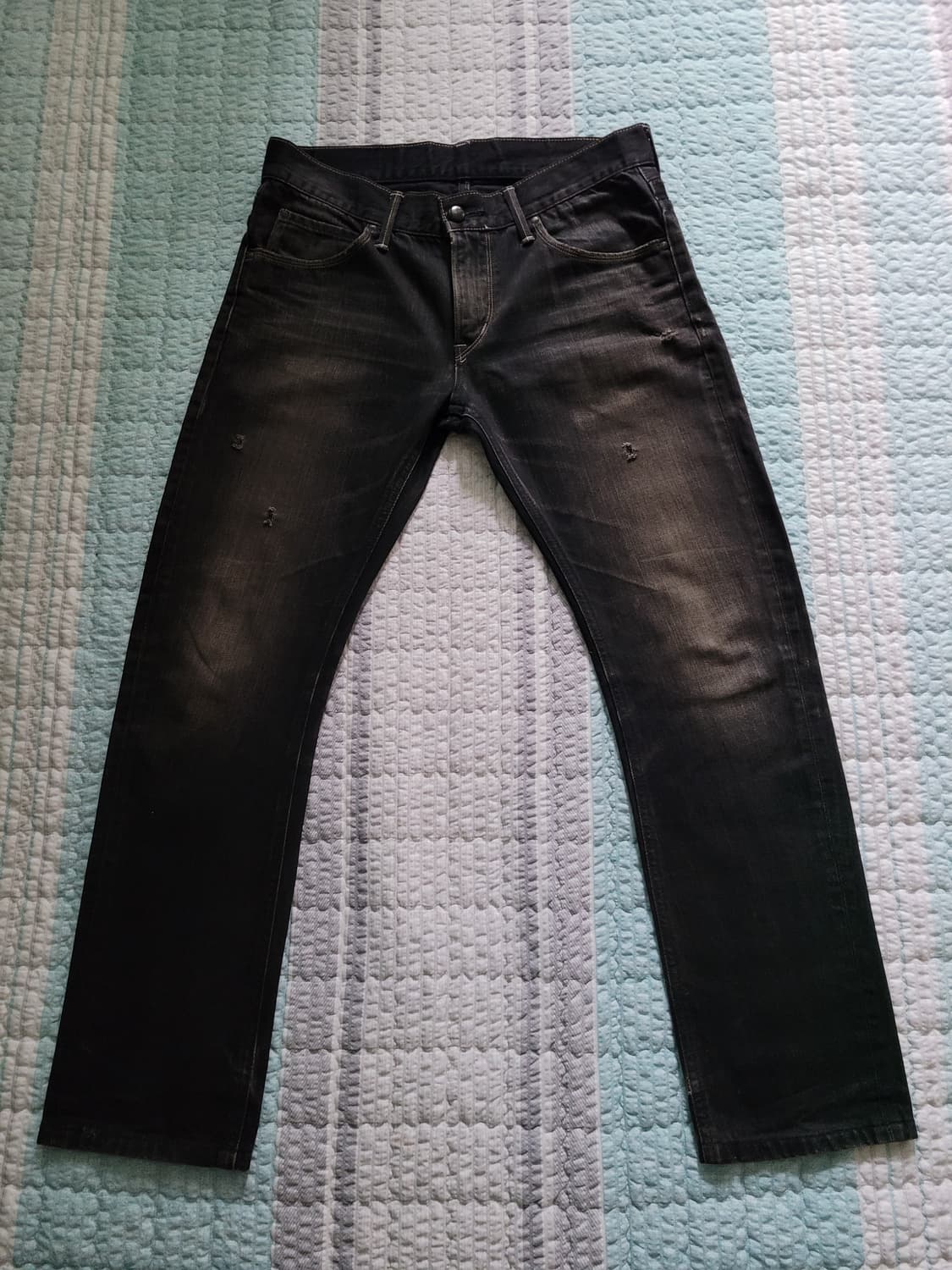 재팬 리 Lee black rider 블랙라이더 블랙워싱진 M 31사이즈 상품이미지1