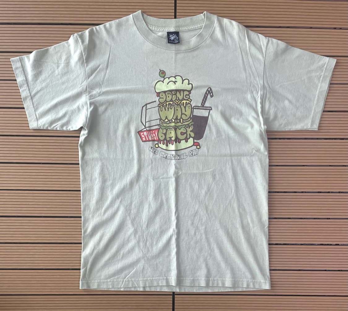 00s stussy 올드 반팔 티셔츠 상품이미지2